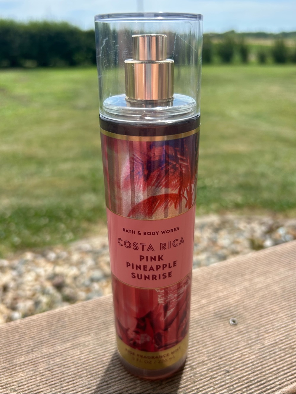 Bath & Body Works Costa Rica Pink Pineapple Sunrise Fragrance Mist 8 fl oz NEW